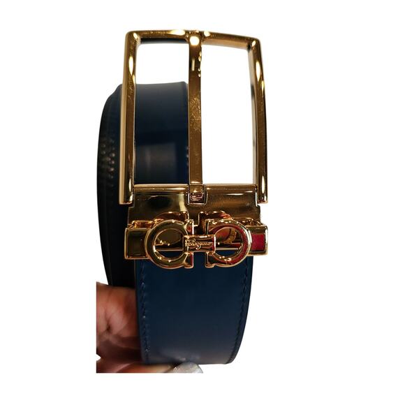 Ferragamo Reversible and adjustable Gancini belt - Picture 3 of 8